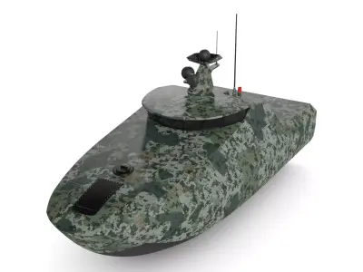Naval Drones 3D model