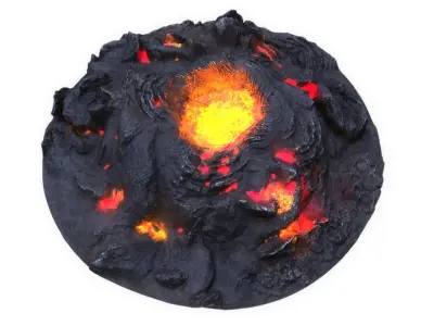 Craters Pack 6 3D model