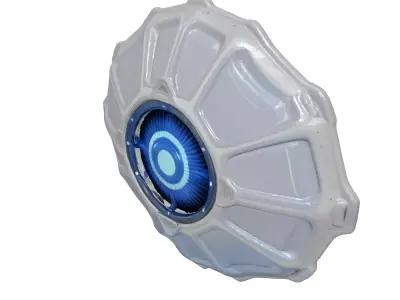 SciFi Power Core Unit 3D model