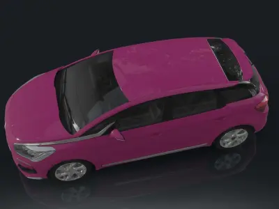 Citroen car 3D model