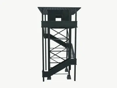 Watch Tower 3D model purchase