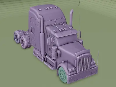 A Cargo Truck 3D model