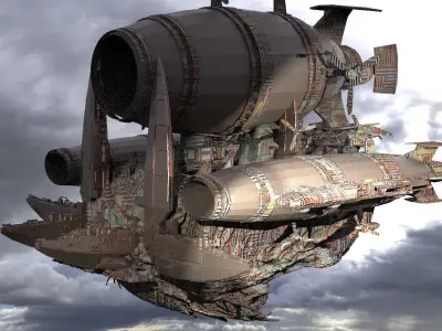 Genma Zeppelin 3  3D model