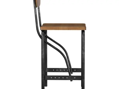 SOLENE BAR STOOL 3D model