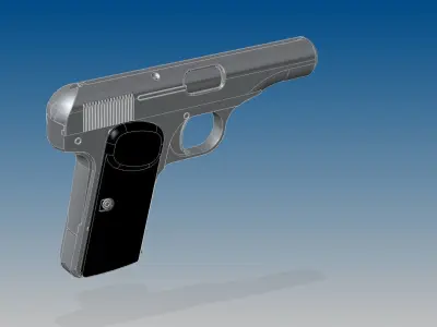 FN Model 1910 3D model purchase