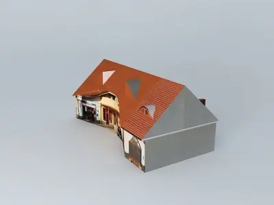 orange box Free 3D model