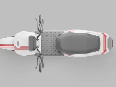 NIU NQi GTS Electric scooter 3D model