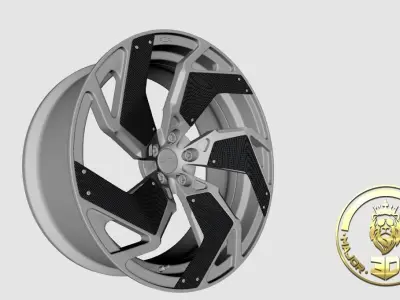 wheel PUR RS05 Free 3D model