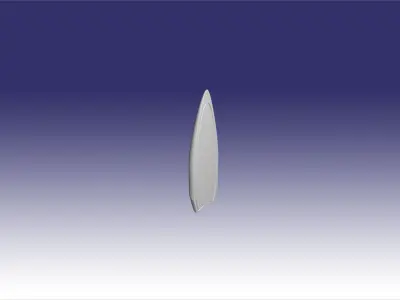 7 62x51 NATO Cartridge Free 3D model