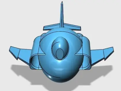 Eggcraft F-4 Phantom 3D print model