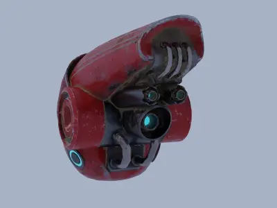 Drone Scout Free low-poly 3D model