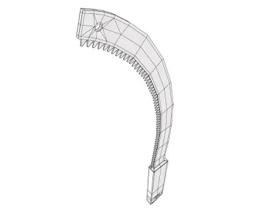 Garden Pruning Saw 3d model   3D model