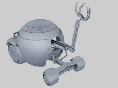 Grappler Robot 3D model