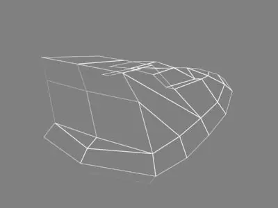 HoverCraft1 shoe with eagle 3D model