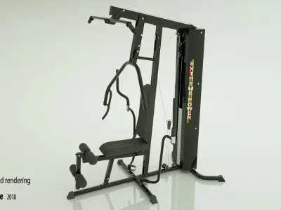 Gym Machine 05 3D model