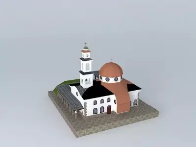 Church "St. Vlas" Free 3D model