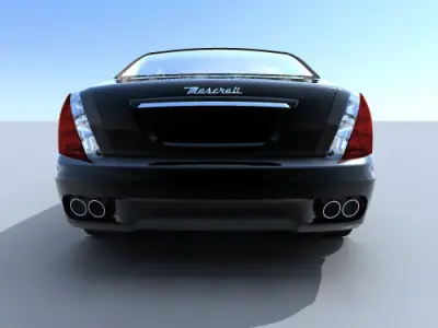 Maserati Quattroporte Free 3D model