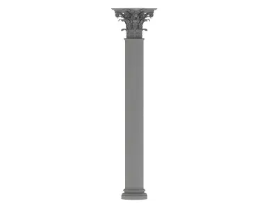 Corinthian Column  3D model