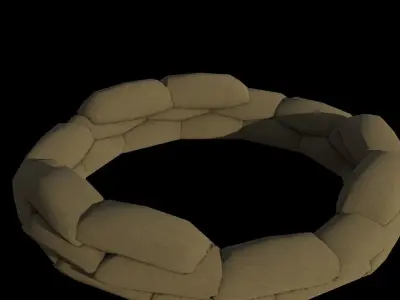 Roblox ww2 military props Low-poly 3D model