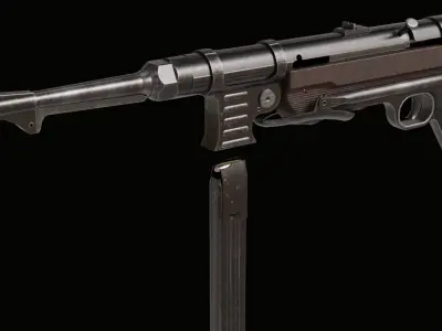 MP40-Maschinenpistole 40 3D model
