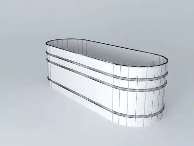 Stock Tank Free 3D model