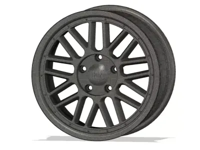 KN Forged Heritage Rim 17 8J ET40 3D model