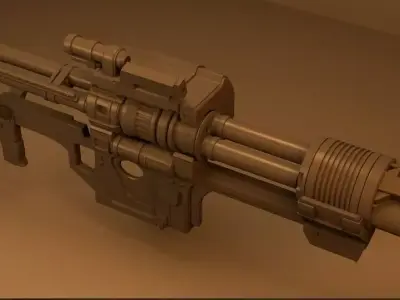 shooter-gun gun 3D model