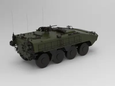 Terrex Infantry Carrier Vehicle 3D model