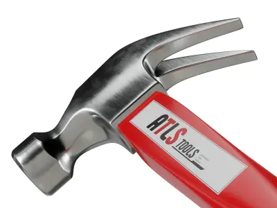 Modern Claw Hammer 3D model