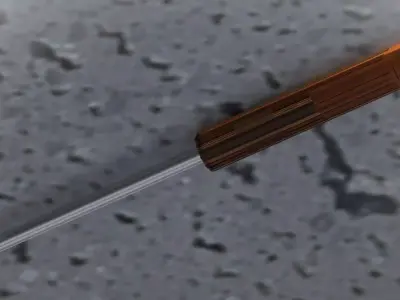 Screw Driver Free 3D model buy