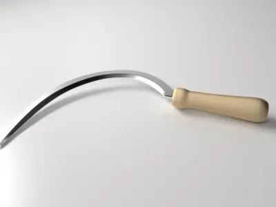 Sickle knife 3D model