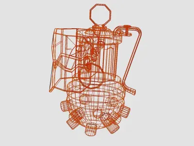 Jinx Grenade Low-poly 3D model purchase