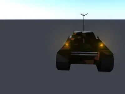 Modern Tank 3D model