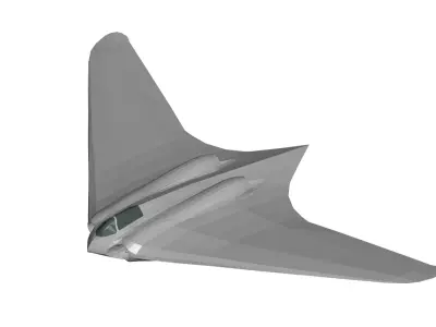 Horten Ho 229 3D model purchase