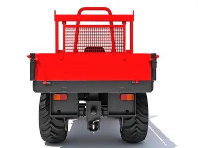  Compact Farm Transporter Tractor Trailer 