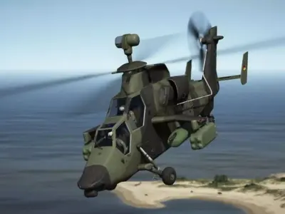 Eurocopter Tiger 3D model order