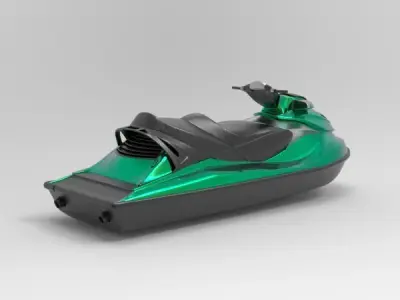 jet ski 3D model shop