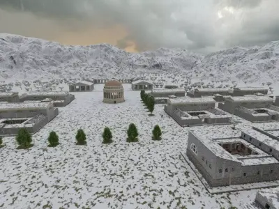 Historic city -Ancient City 3D model buy