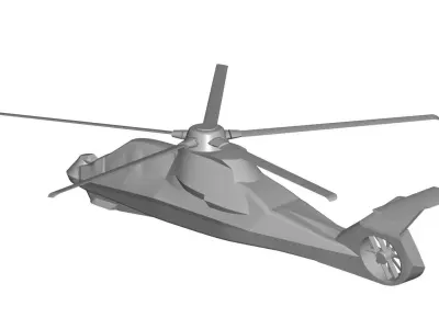 Boeing Sikorsky RAH 66 Comanche 3D model