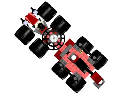Celestial Forager 8x8 vechical 3D model
