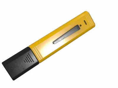 pH Meter Low-poly 3D model