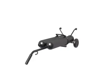 Oxygen Tanks - Oxygen Cylinder 3D print model