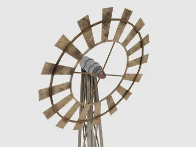 Wind Turbine Fan 3D model