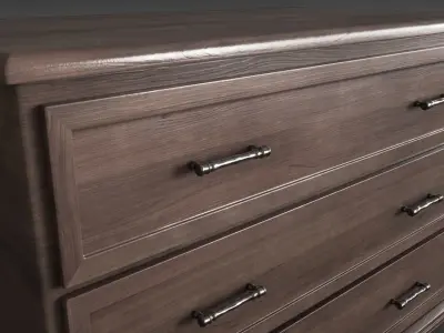 Sideboard chest of drawers 3D model