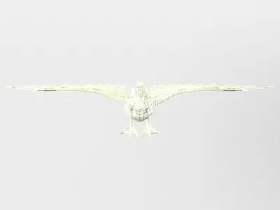 Duck Bird Low-poly 3D model purchase