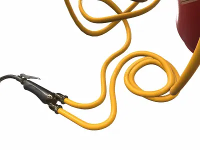 Gas cylinder tank unit3 3D model