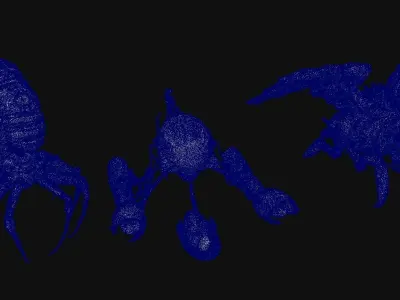 Creature Monster 3D model order