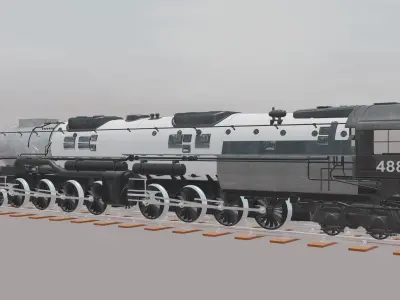 union pacific bigger boy 3D model