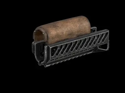 AK - Handguard - B10  Low-poly 3D model