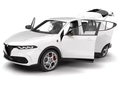Alfa Romeo Tonale 2023 TI HQ 3d model 3D model